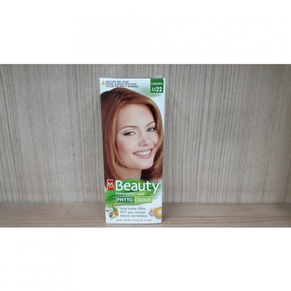 Mm Beauty Bitkisel Saç Boyası Açık Kumral,Karamel M22