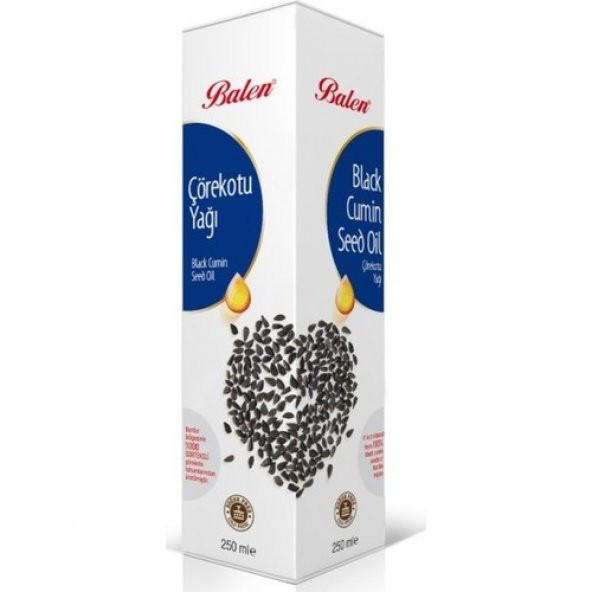Balen Çörekotu Yağı Soğuk Press 250 ml - Çörek Otu Yağı - 3lü