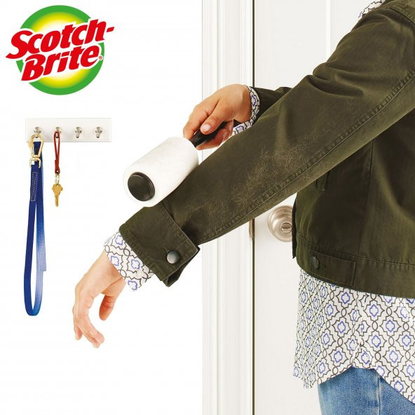 Scotch Brite Tüy Toplayıcı Rulo 56 Yaprak - 5