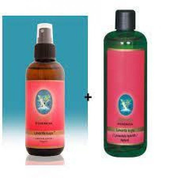 Nuka Lavanta Suyu Cam Şişe 250 ML + Sprey Şişe 100 ML
