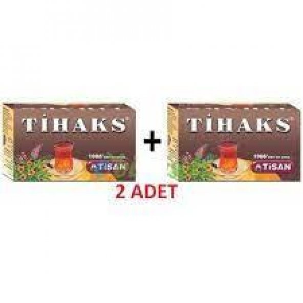 Tisan Tihaks Karışık Bitki Süzen Poşet Çay 2li 20 x 2.5 G