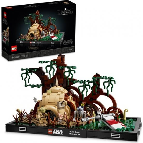 LEGO Lego® Star Wars™ Dagobah™ Jedi Eğitimi Diyoraması 75330 - Yetişkinler Için Koleksiyonluk Sergileme Modeli Yapım Seti (1000 Parça)