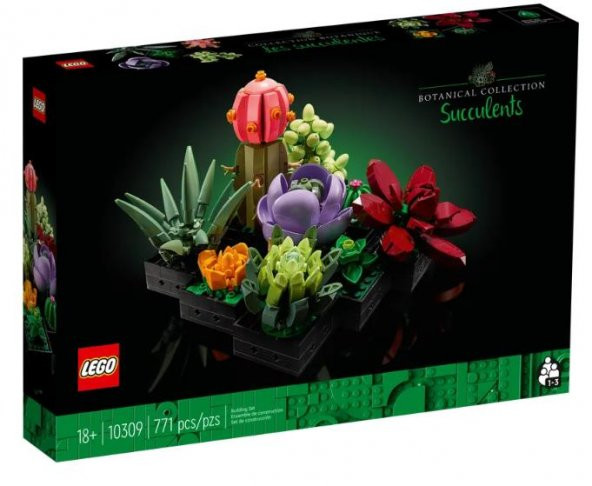 Lego Creator Expert Botanic Collection 10309 Sukulentler ürün görseli 1