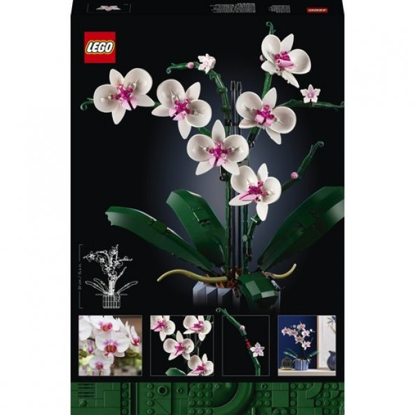 LEGO Lego® Orkide 10311 - Yetişkinler Için Dekoratif Bitki Yapım Seti Eviniz Ya Da Ofisiniz Için Bir Orkide Sergileme Modeli Yapın (608 Parça) - 4