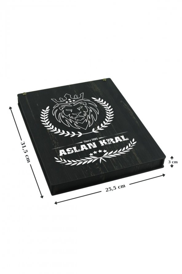 Galatasaray Orijinal Defter Kalem Kırtasiye Ahşap Kutulu 5li Taraftar Hediye Set - 3