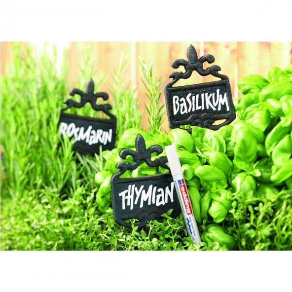 Edding Hobi Sanat Markörü Kalemi Edding 750 Boya Dekorasyon Markörü BEYAZ - 2