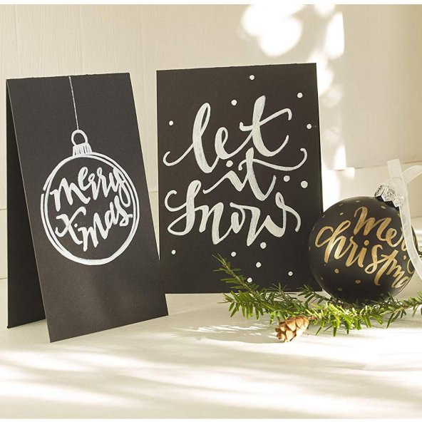 Edding Hobi Sanat Markörü Kalemi Edding 750 Boya Dekorasyon Markörü BEYAZ - 4