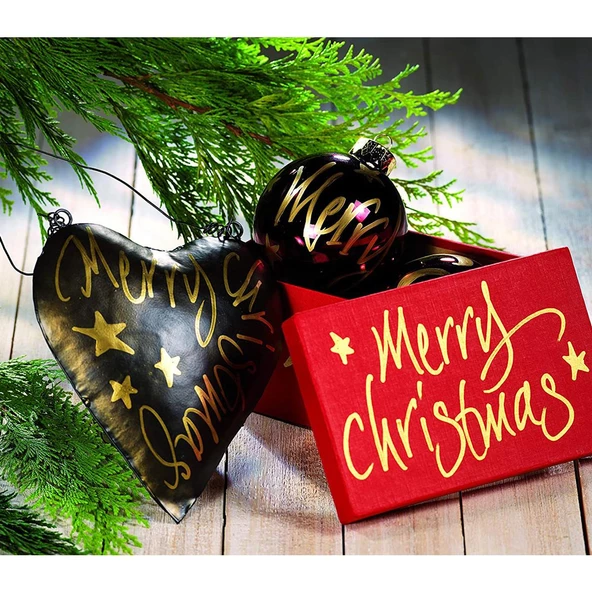 Edding Hobi Sanat Markörü Kalemi Edding 751 Boya Dekorasyon Markörü ALTIN - 2