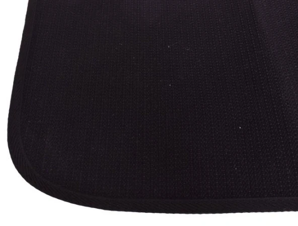 Kustulli Universal Terletmez 3'lü Pilot Kilim Minder Oto Kılıf Takımı Siyah K0606 - 3