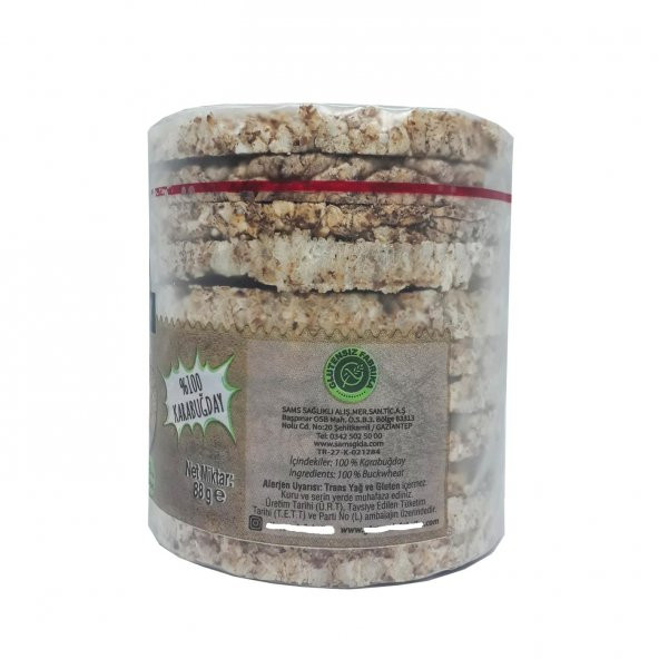 Karabuğday Patlağı 36lı Paket Avantajlı Gıda Paketi Glutensiz Ürün Vegan - 2