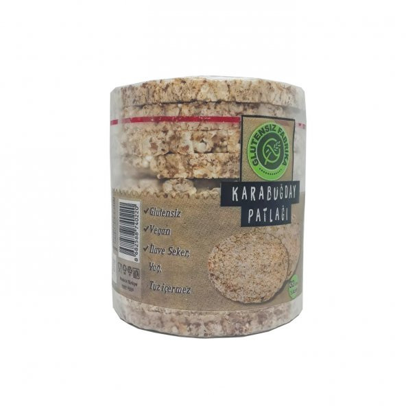 KARABUĞDAY PATLAĞI SADE 12 PAKET - 3