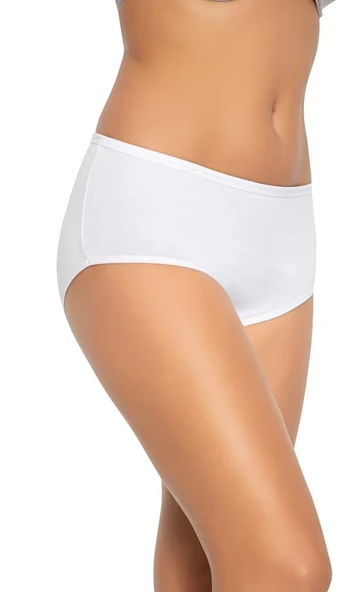 Lüx Drm 2510 Kadın Bato Yüksek Bel Pamuklu Slip - 2