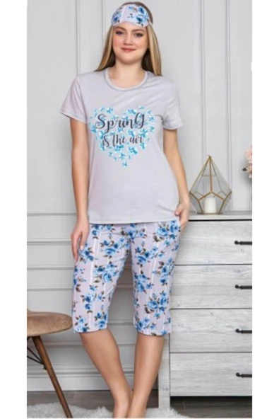 Pijamoni 3100-12 Süprem Kısakol Pijama Takımı ürün görseli