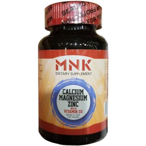 MNK Calcium Magnesium Zinc With D 120 Tablet ürün görseli 1
