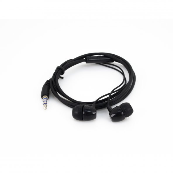 Winex P100 3.5 mm Mikrofonlu Kablolu Kulak içi Kulaklık Siyah - 4