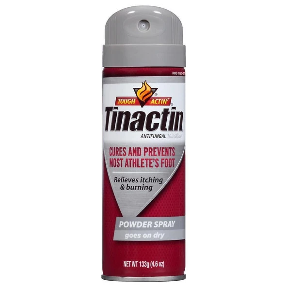 Tinactin Antifungal Aerosol Deodorant Powder Spray 133g