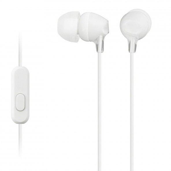 Winex P100 3.5 mm Mikrofonlu Kablolu Kulak içi Kulaklık Beyaz