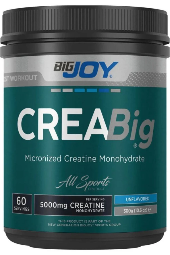 Bigjoy Sports CreaBig Micronized Creatine Powder 300GR