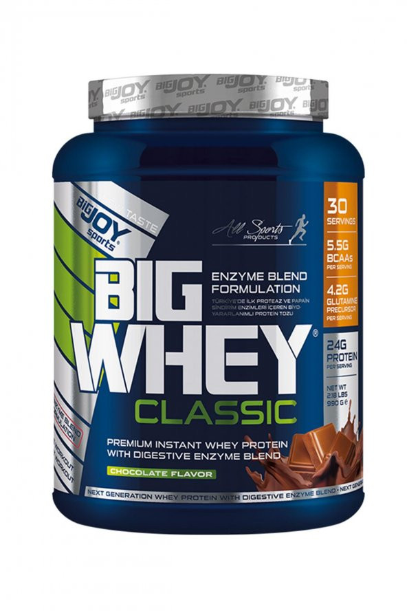 Bigjoy Sports Bigwhey Whey Protein Classic Çikolata 1080 Gram - 1