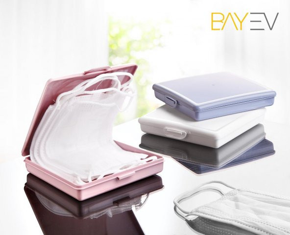 Bayev Maske Taşıma Saklama Kutusu Mini Boy 1 Adet - 2