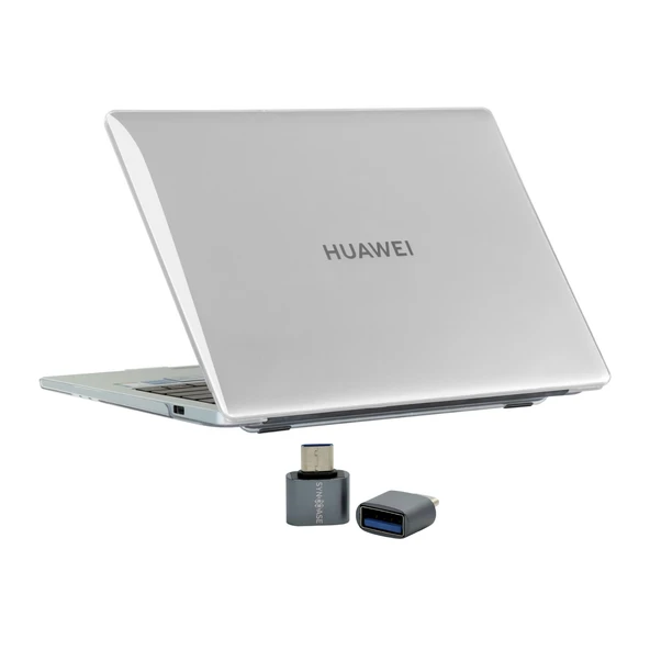 Huawei Kılıf Matebook 14S Kılıf (2021-2022-2023 Yılı) ile Uyumlu Parlak Kristal iz Yapmaz Kılıf - 2