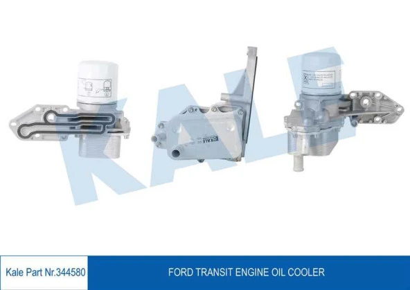 KALE MOTOR YAĞ SOĞUTUCU KOMPLE TRANSİT V184 01- TRANSİT V347 06- METAL FİLTRE