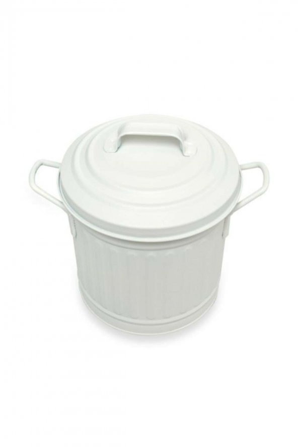 The Mia Çöp Kovası Tezgah 4 Lt- Beyaz GLV0308 - 2