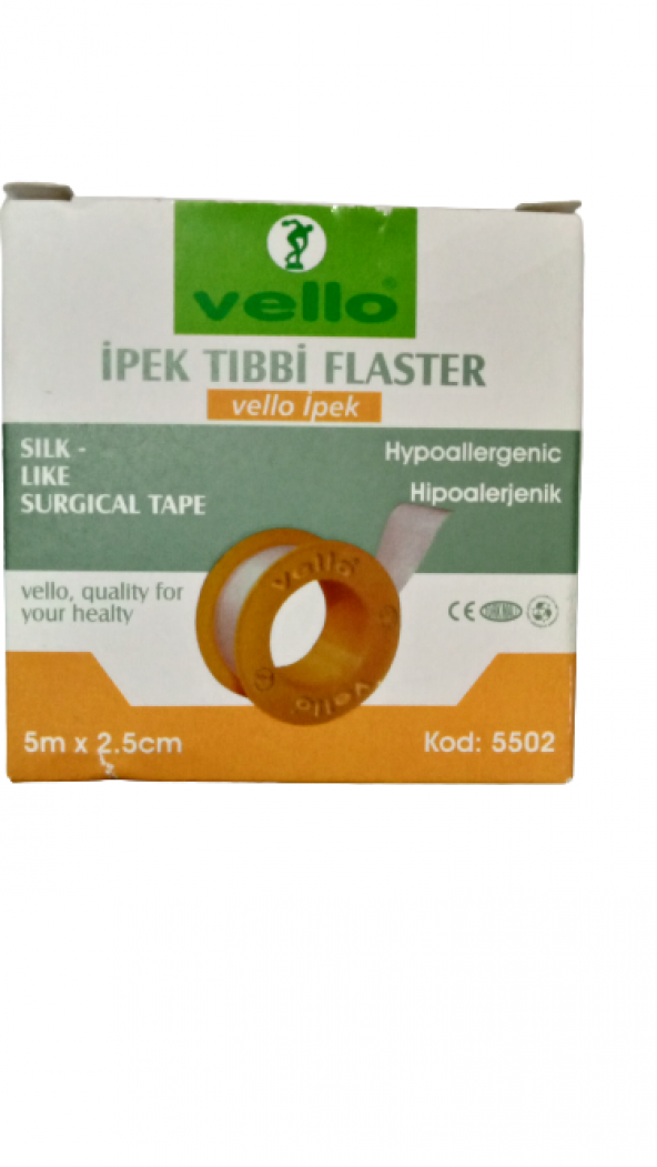 VELLO ipek tıbbi flaster