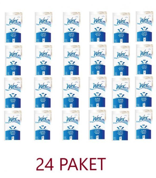 WEX GARSON KATLAMA PEÇETE 30x30 CM 50 ADET x24 PAKET