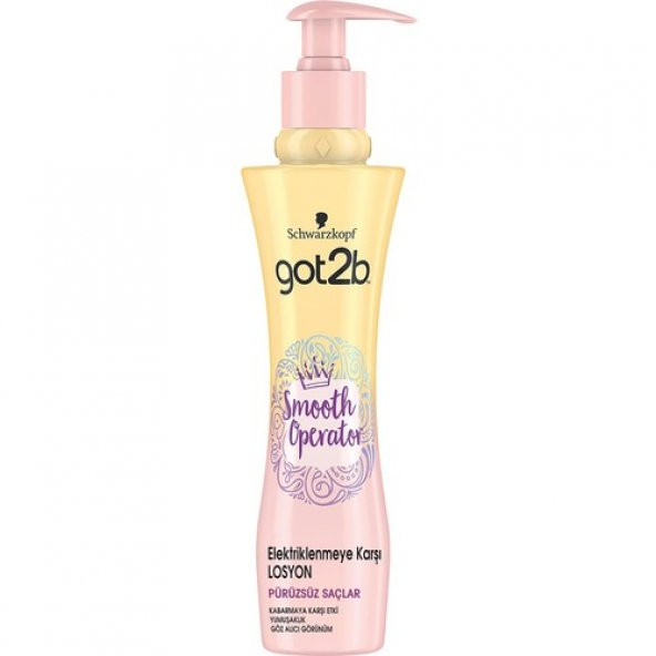 Schwarzkopf Got2B Smooth Chic Operator Elektriklenmeye Karşı Saç Losyonu 200 ML - 2