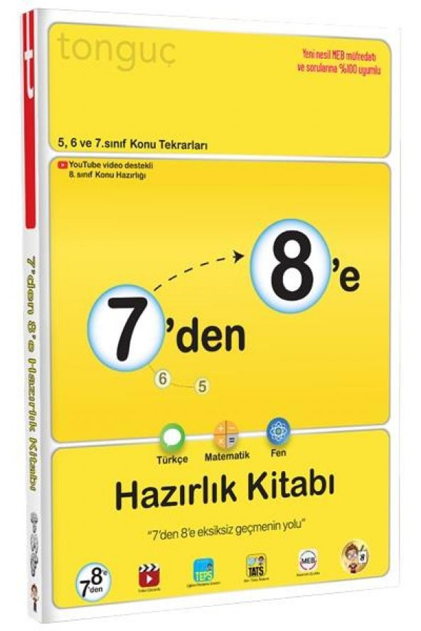 1TONGUÇ 7DEN 8E HAZIRLIK KİTABI - 1