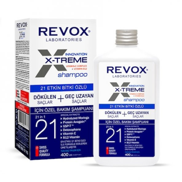 REVOX  X -TREME ŞAMPUAN 400ML