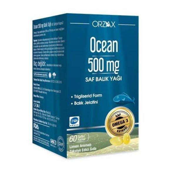 Ocean 500 mg 60 Kapsül