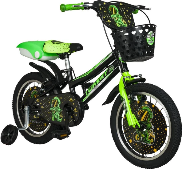 TommyBike 16 jant Bisiklet Lüx Aksesuarlı Cocuk Bisikleti 5-8 Yaş - 5