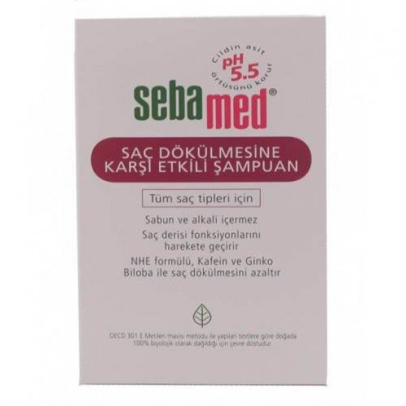 Sebamed Saç Dökülmesine Karşı Etkili Şampuan Sebamed Anti - Hair loss Shampoo 200 ml