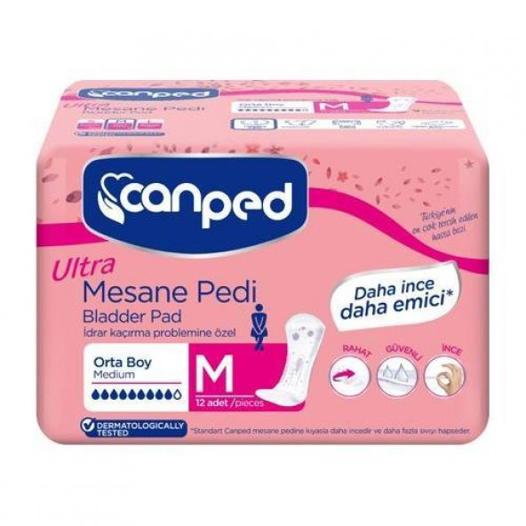 Canped Mesane Pedi Ultra Medium-orta 12 Adet Tekli Pk