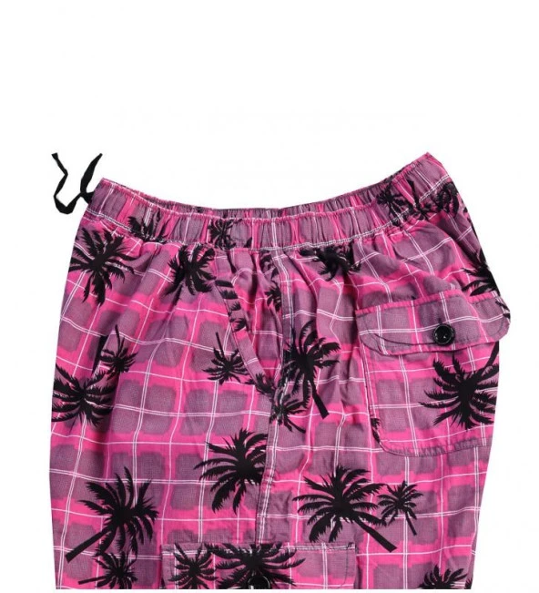 Büyük Beden Battal Boy Erkek Kargo Cepli Şort Lastik Bel - 3