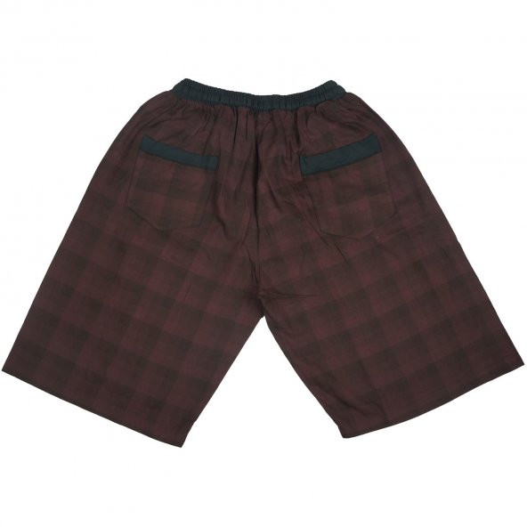 Büyük Beden Battal Boy Erkek Şort Cepli Lastik Bel - 3