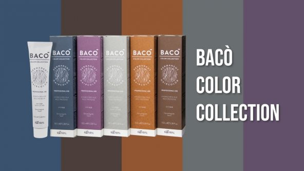 Baco Saç Boyası 5.38 Light Brown Gold Brunette  100ml. - 1
