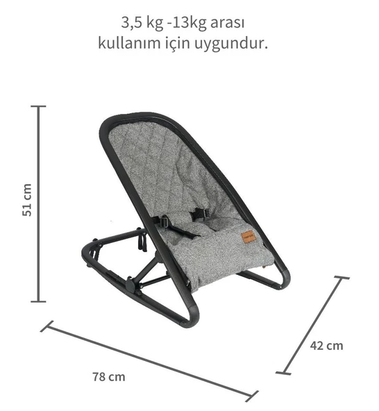 TommyBaby Balance Ana Kucağı Katlanabilir Sallanır Ana Kucağı - 12