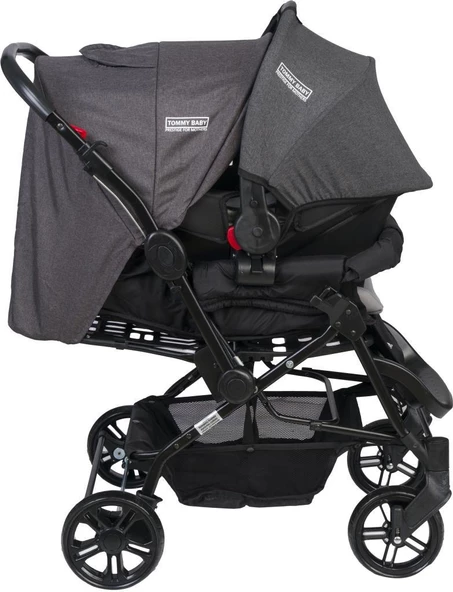 TommyBaby Elegant Travel  Çift Yönlü Bebek Arabası Seyahat Sistem Puset - 4