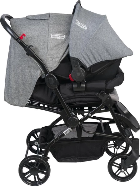 TommyBaby Elegant Travel  Çift Yönlü Bebek Arabası Seyahat Sistem Puset - 6