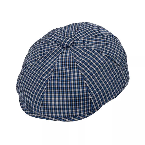 Yazlık Erkek Kareli Kasket 7398 - Resim 6