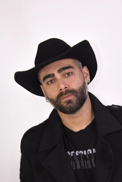 Erkek Kovboy Fötr Şapka 2886 - 2