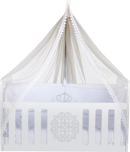 Tommybaby Dream Güpürlü Lüx Cibinlik ve Topuzlu Demir - 3