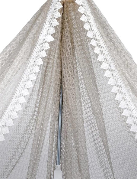 Tommybaby Dream Güpürlü Lüx Cibinlik ve Topuzlu Demir - 10