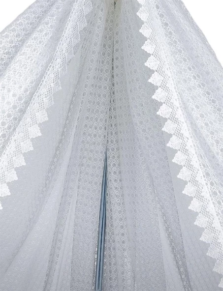 Tommybaby Dream Güpürlü Lüx Cibinlik ve Topuzlu Demir - 4