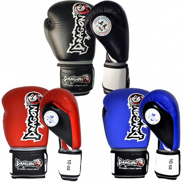 Dragon Do 33099-l Ifma Onaylı Deri Muay Thai Boks Eldiveni - 1