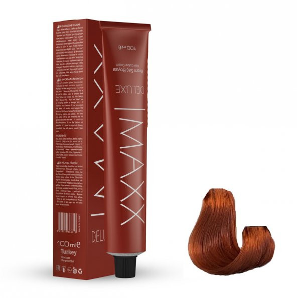 Maxx Deluxe Tüp Boya 7.43 Yoğun Açık Bakır 60 ml