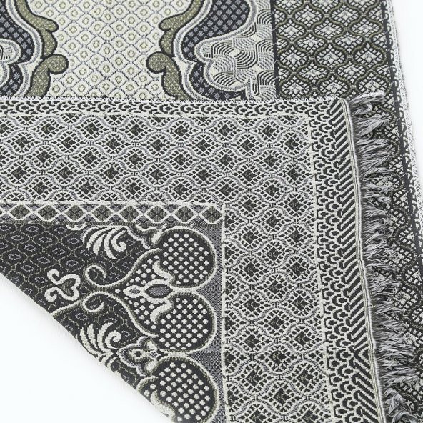 Seccade Süper Simli Broker Koyu Siyah 68x110 cm - - 3